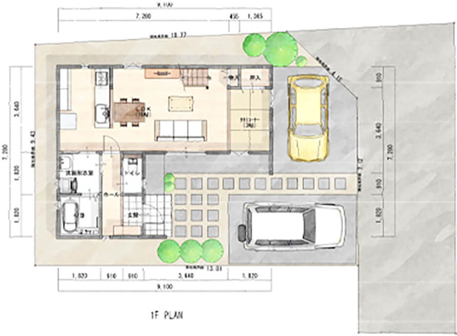 1F PLAN